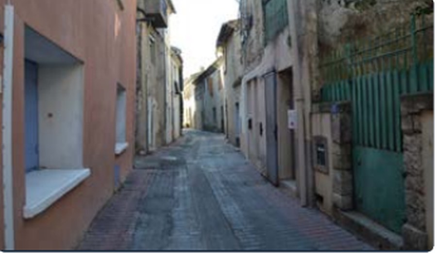 Le centre ville à Marguerittes